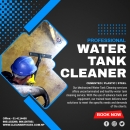 Professional water tank cleaning service