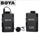 Boya By-wm4 Wireless Lavalier Microphone System For Dslr Camera